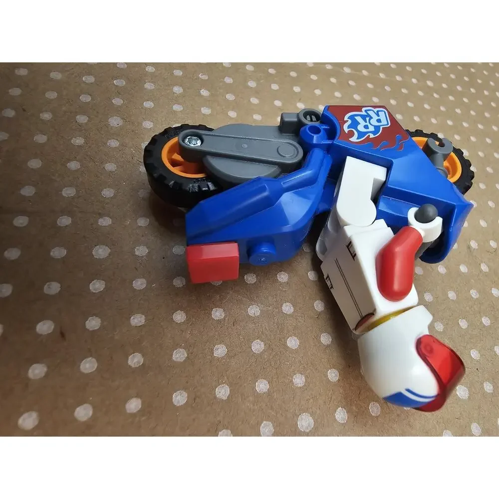 Lego 60298 2021 City STUNTZ Rocket Stunt Bike Motorcycle Minifig